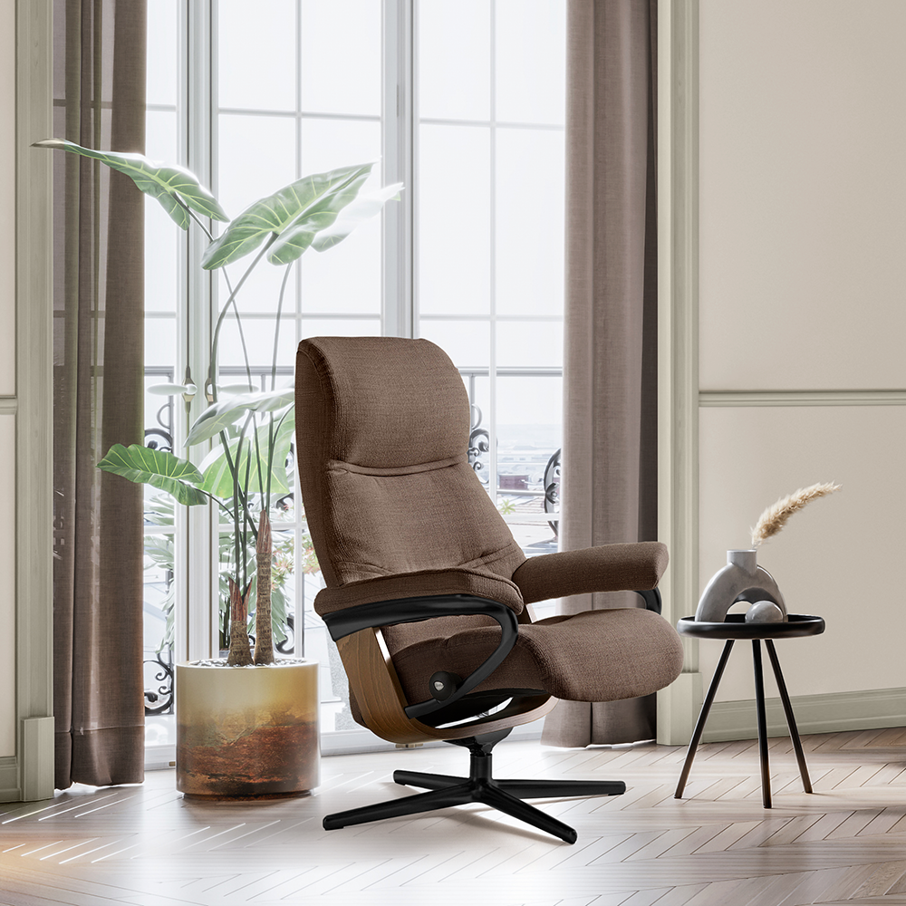 Philip Fåtölj + Fotpall - Cross Base (flera val) - Stressless®  - 4