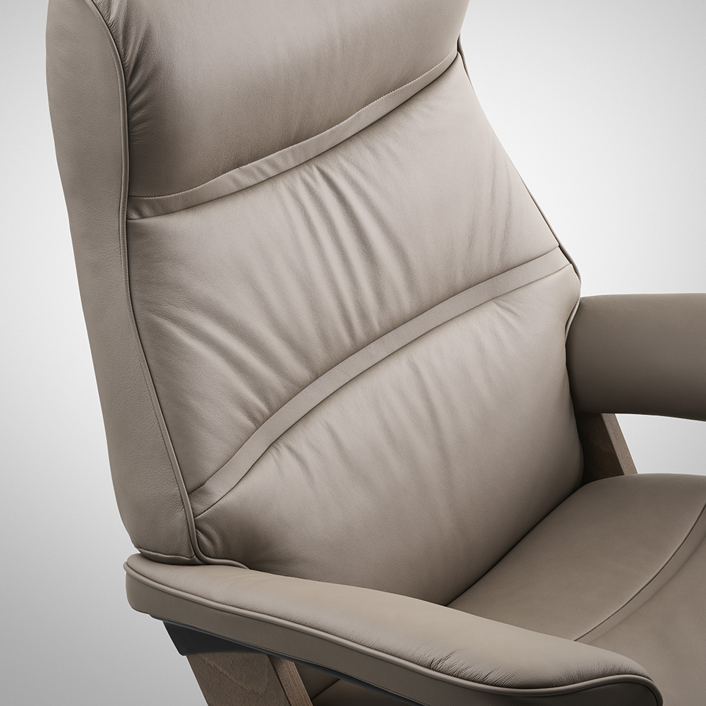 Philip Fåtölj + Fotpall - Cross Base (flera val) - Stressless®  - 5