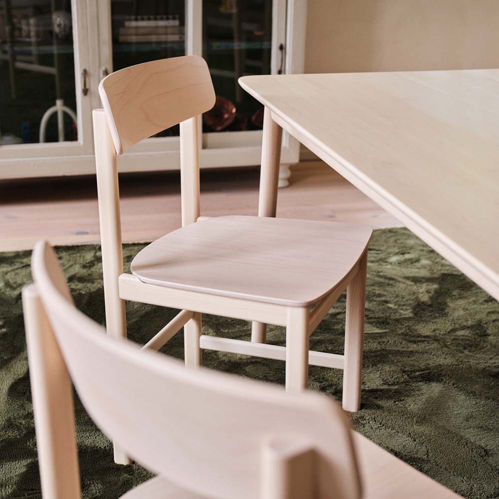 Pal Karmstol Klädd Sits (Björk flera val) - Stolab - 6