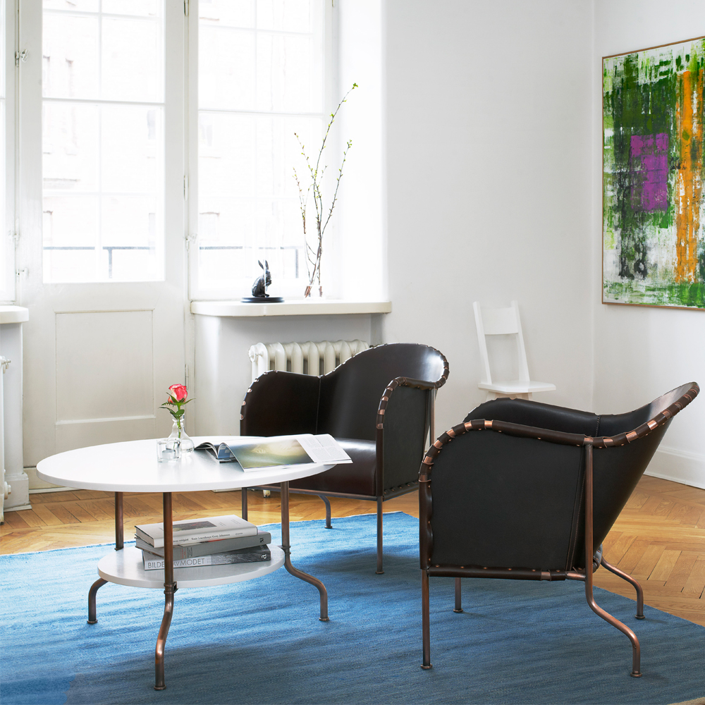 Sven Coffee table 80 cm (Limestone) - Källemo - 2