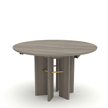 Velvet FAN Round Fan Dining Table  - Oak (several choices) - Kristensen & Kristensen