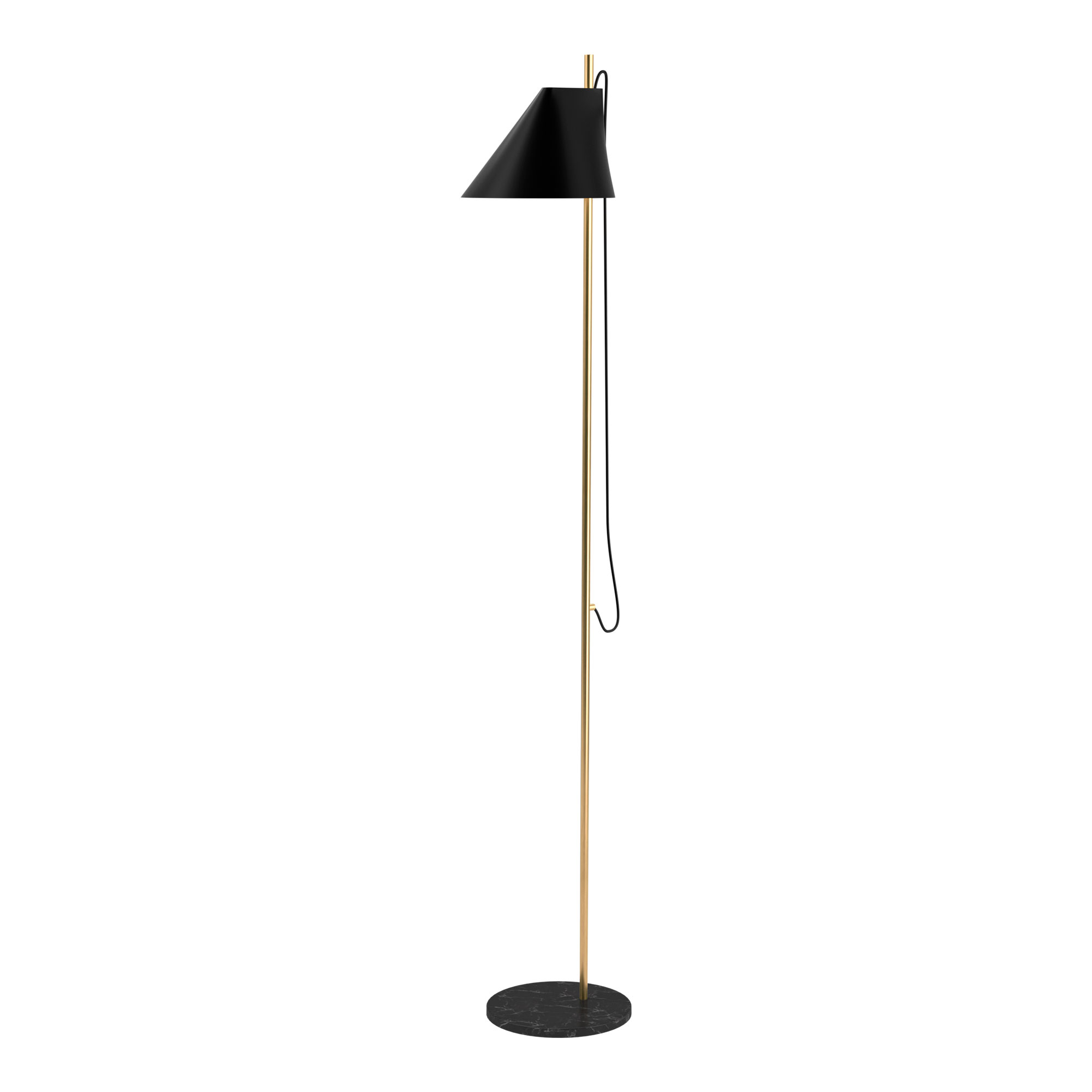 Yuh Golvlampa Mässing - 2