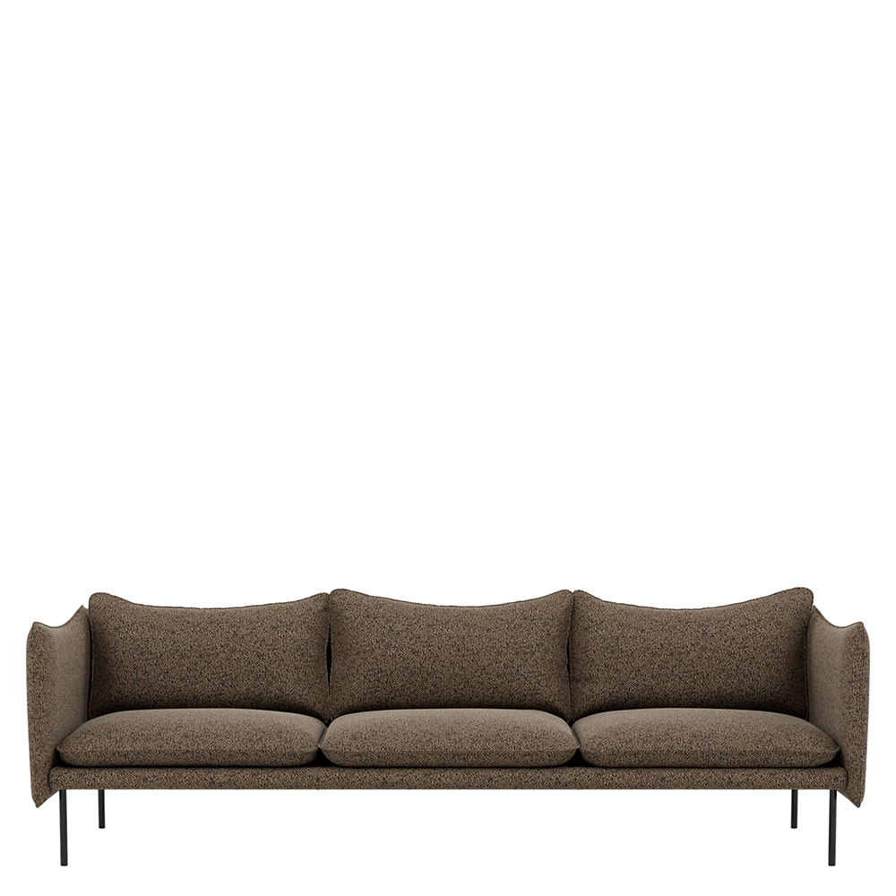 Tiki Sofa 3-seater 236 cm (Fabric several choices) - FOGIA