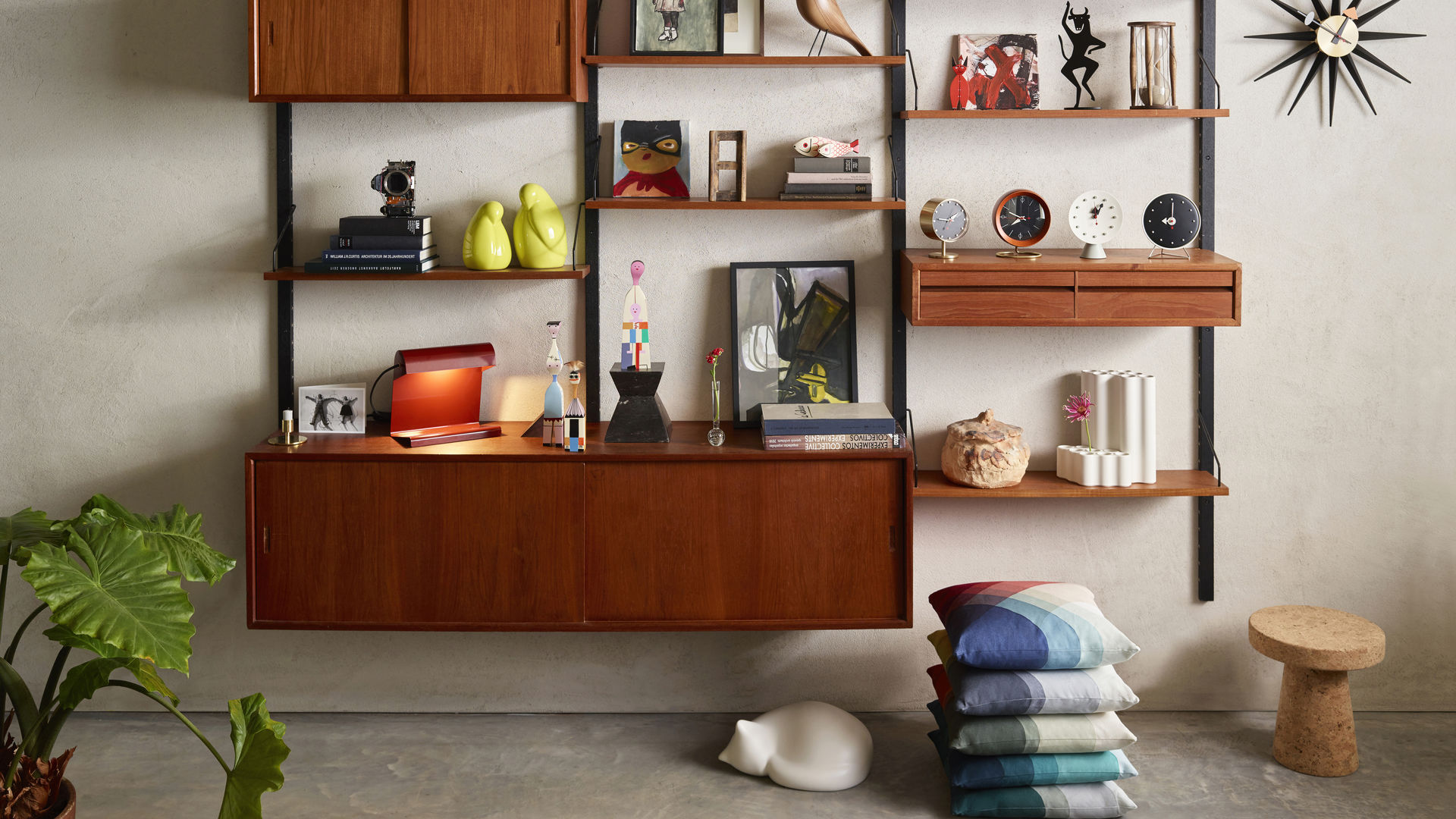 Sunburst Wall Clock - Vitra - 5