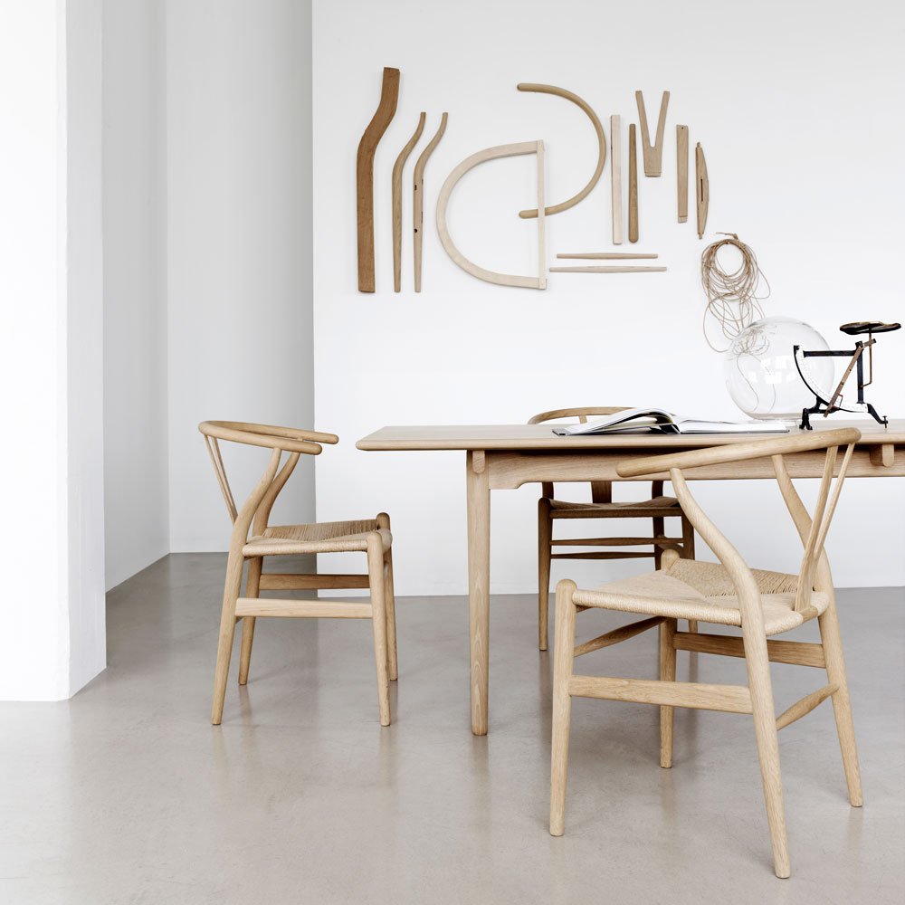 CH24 Y-Stol (Superdeal - Volympris/st vid köp av 6st) Vitoljad  Ek  - Carl Hansen & Søn - 2