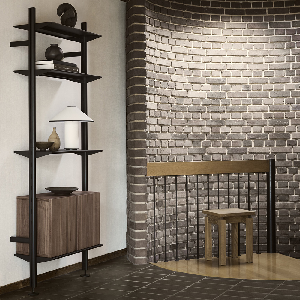 Pira G2 W B White/Walnut 70 cm - 2