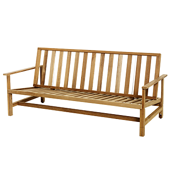 Sofa 3-seater Teak - Fri Form