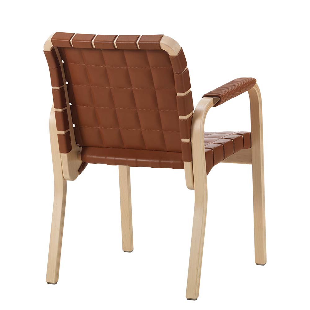 Armchair 45 Karmstol - Läder - Aalto - 9