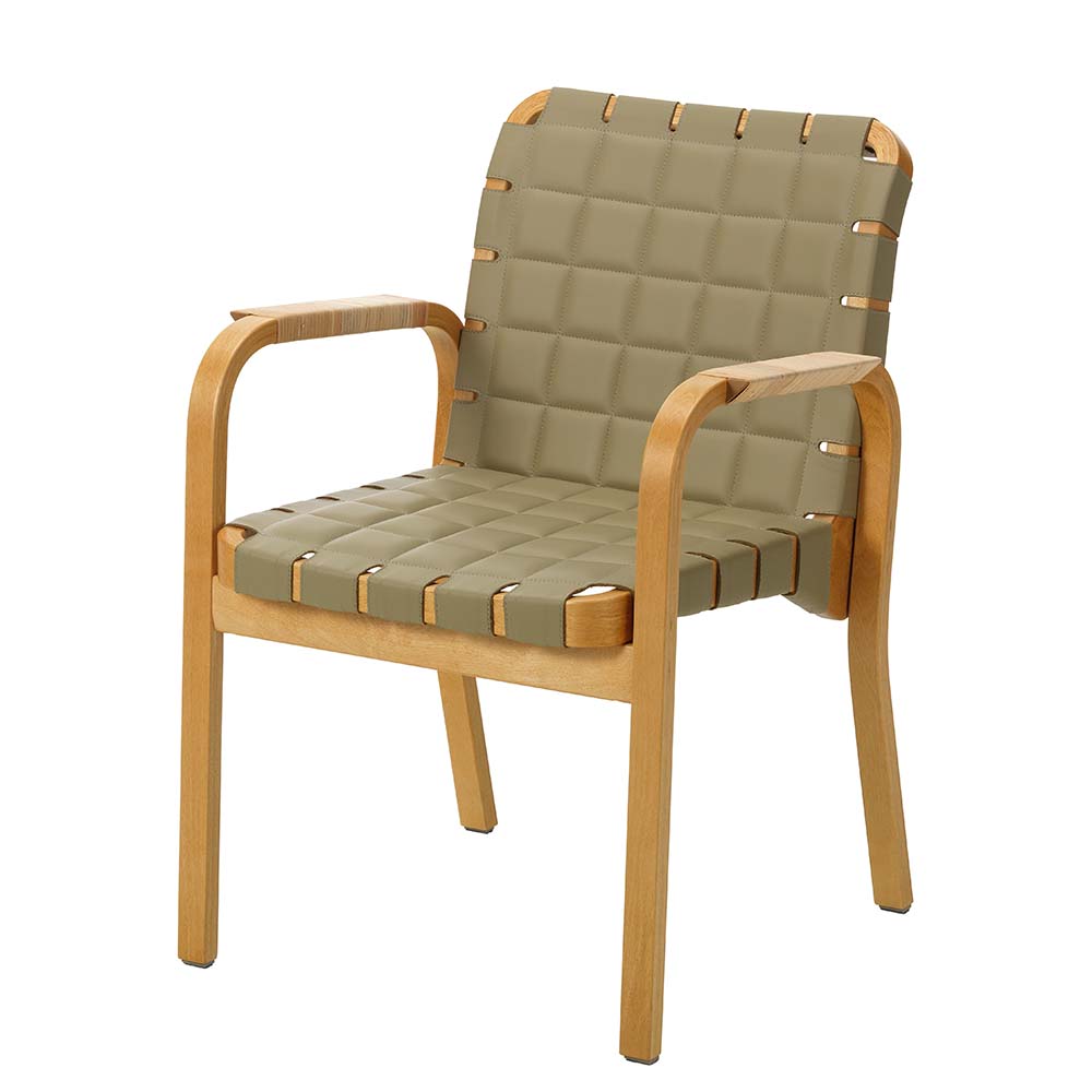 Armchair 45 Karmstol - Läder - Aalto - 12