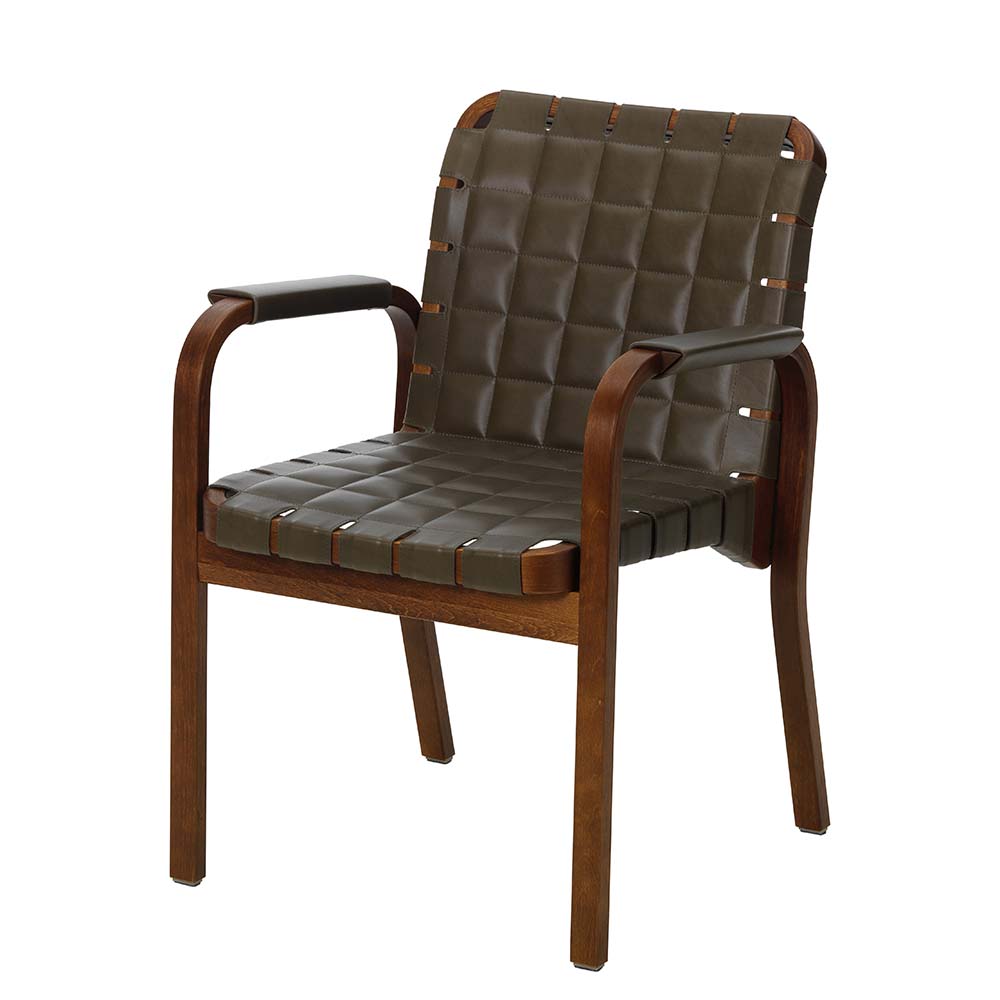 Armchair 45 Karmstol - Läder - Aalto