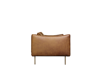 Tiki Sofa 3-seater 236 cm (Vintage Rangers Leather) - Quickship - Fogia