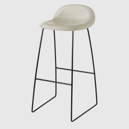 3D Bar stool Sledge base | Gubi | Vision of Home.se