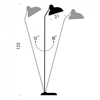 Kaiser Idell™ 6556-F Floor lamp - Dispålay item 