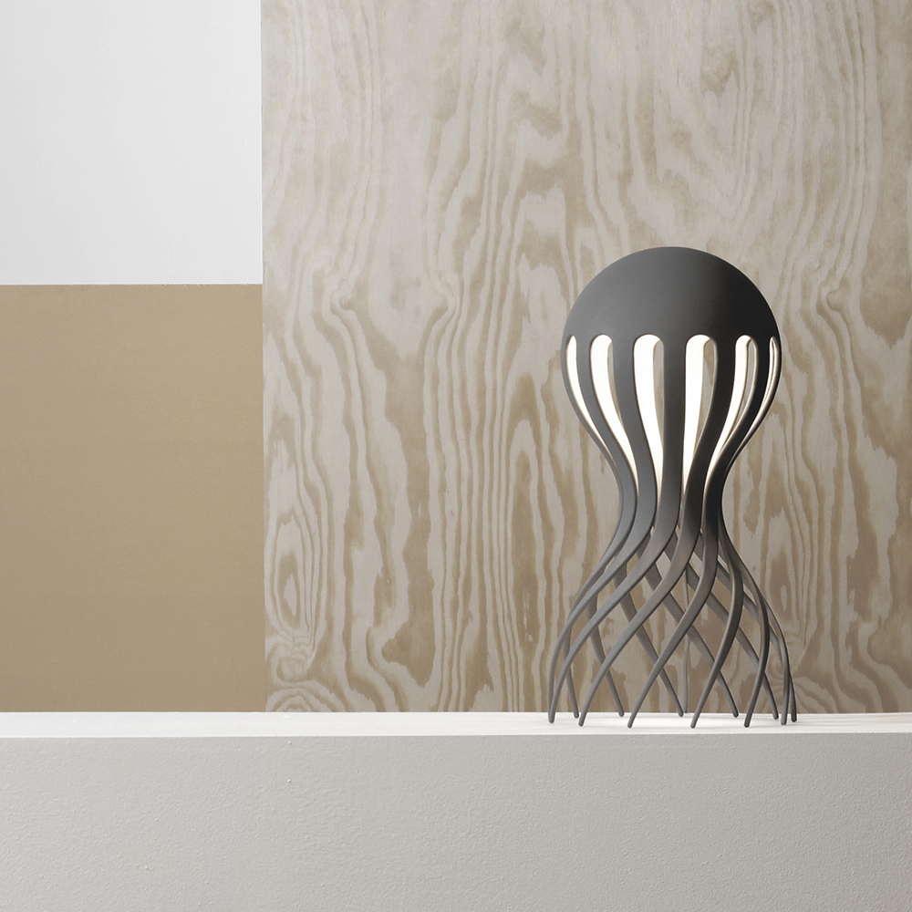 Cirrata Table Lamp Grey - 4
