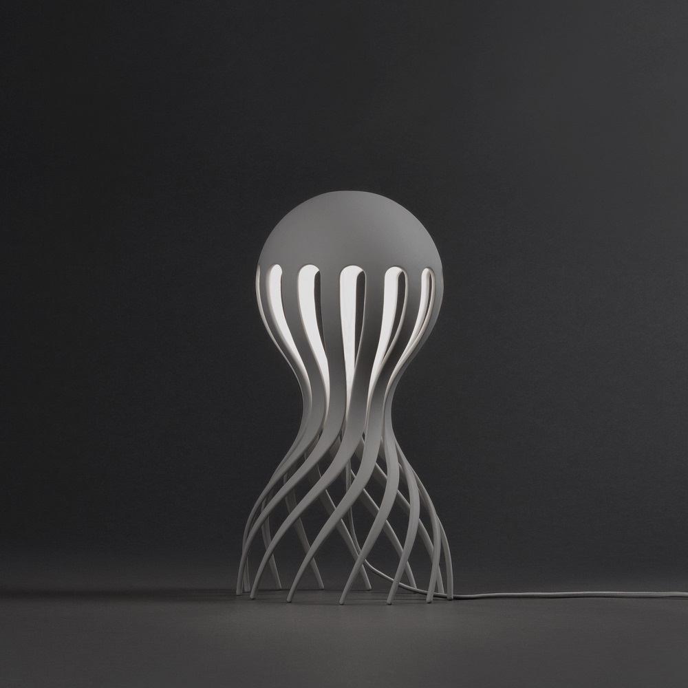 Cirrata Table Lamp Grey - 5