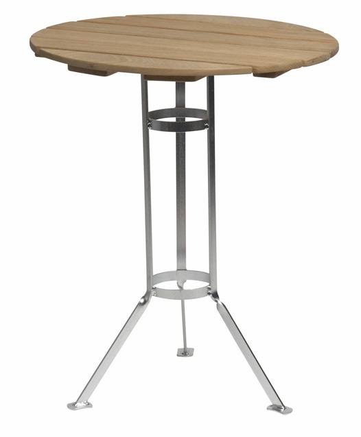 Bryggeri trefotsbord ek  - Grythyttan stålmöbler