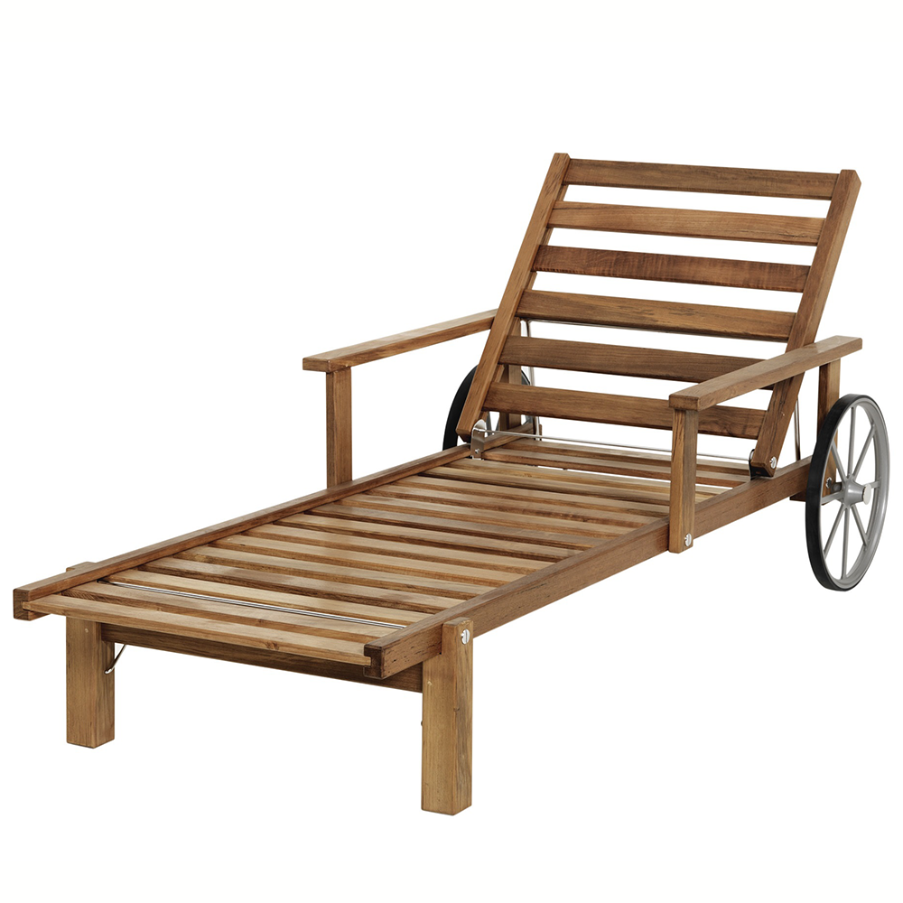 Sunbed Teak - Fri Form