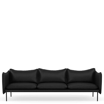 Tiki Sofa 3-seater 236 cm (Leather several choices) - Fogia