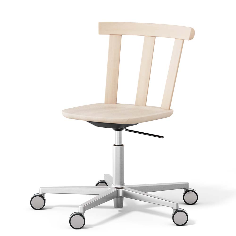Alt swivel chair (Birch standard choices) - Stolab - 5