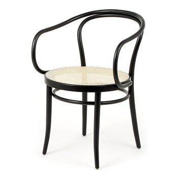 No. 30 Armchair black/rattan  - In stock