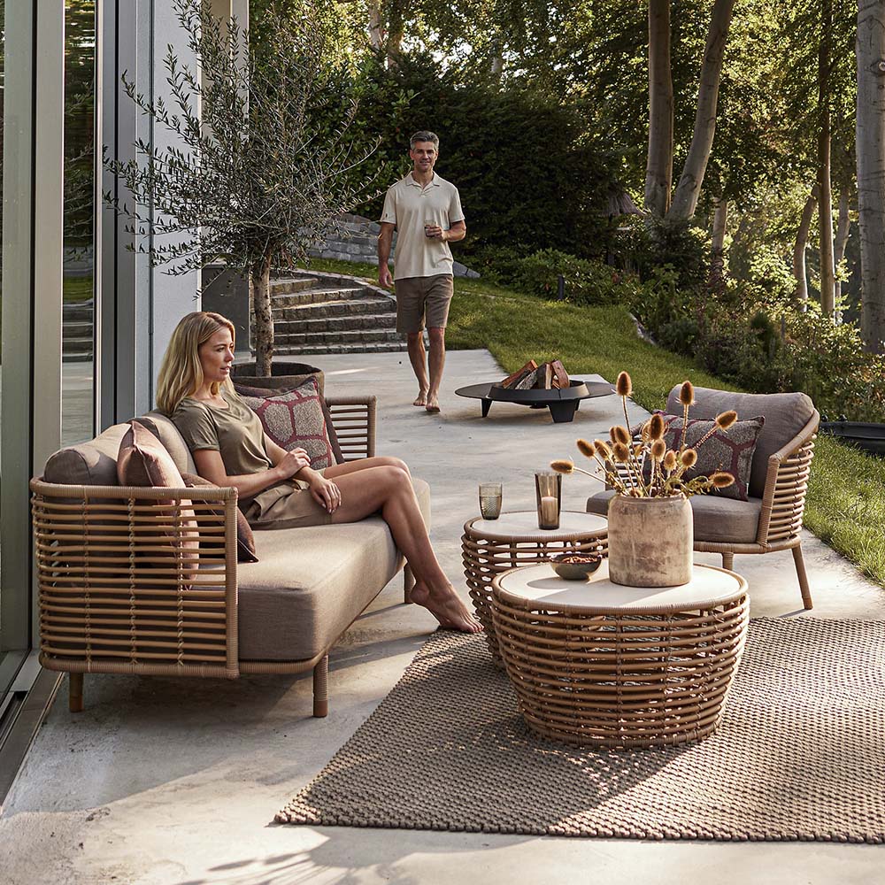Sense Soffa 3-Sits Taupe - Cane-Line - 5