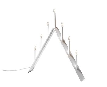 Spica 7 Adventsljusstake vit - SMD Design