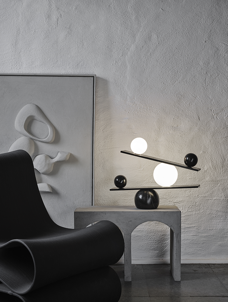 Balance Table lamp Black - 3