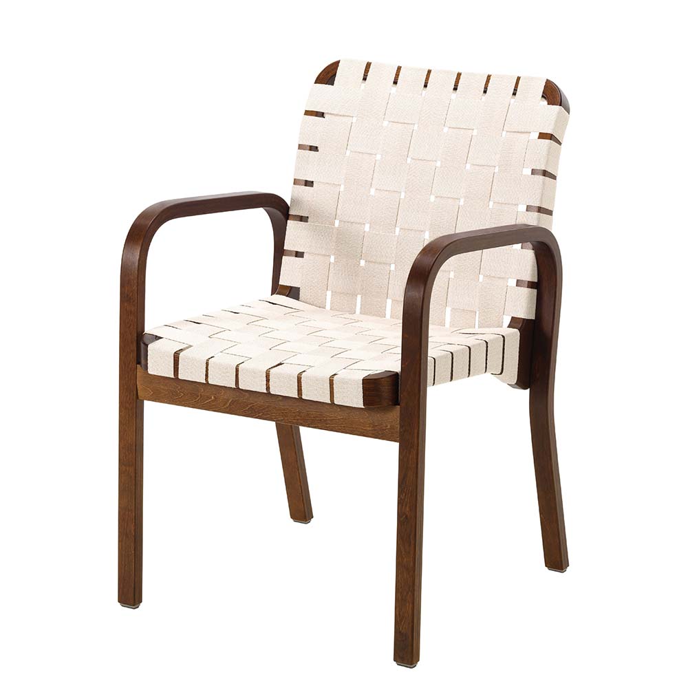 Armchair 45 - Linen webbing - Aalto - 7