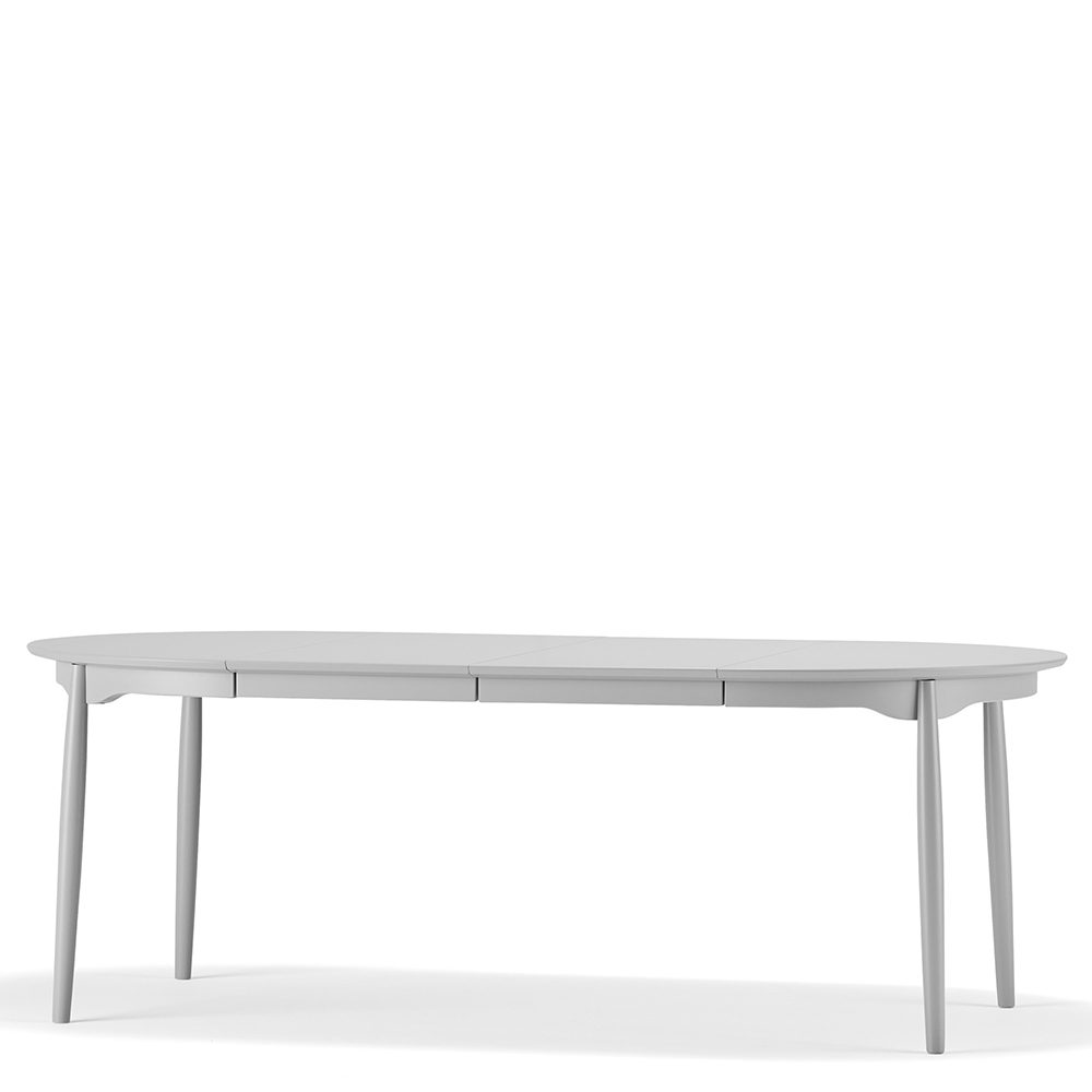 Carl diningtable Ø115 cm (Birch light matte lacquer) Extendable -Quickship - Stolab - 6