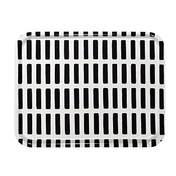 Siena Tray black/white - Artek