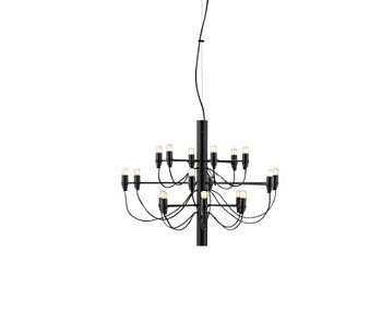 2097 Sarfatti Pendant lamp 18 Black - FLOS