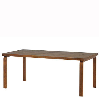 Table 83, 182x91 cm - Walnut stain - Aalto