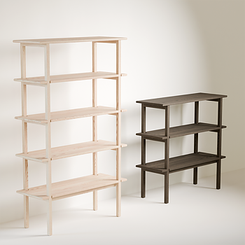 Soft SOH5 Shelf 100x35x162 cm (several choices) - Kristensen & Kristensen