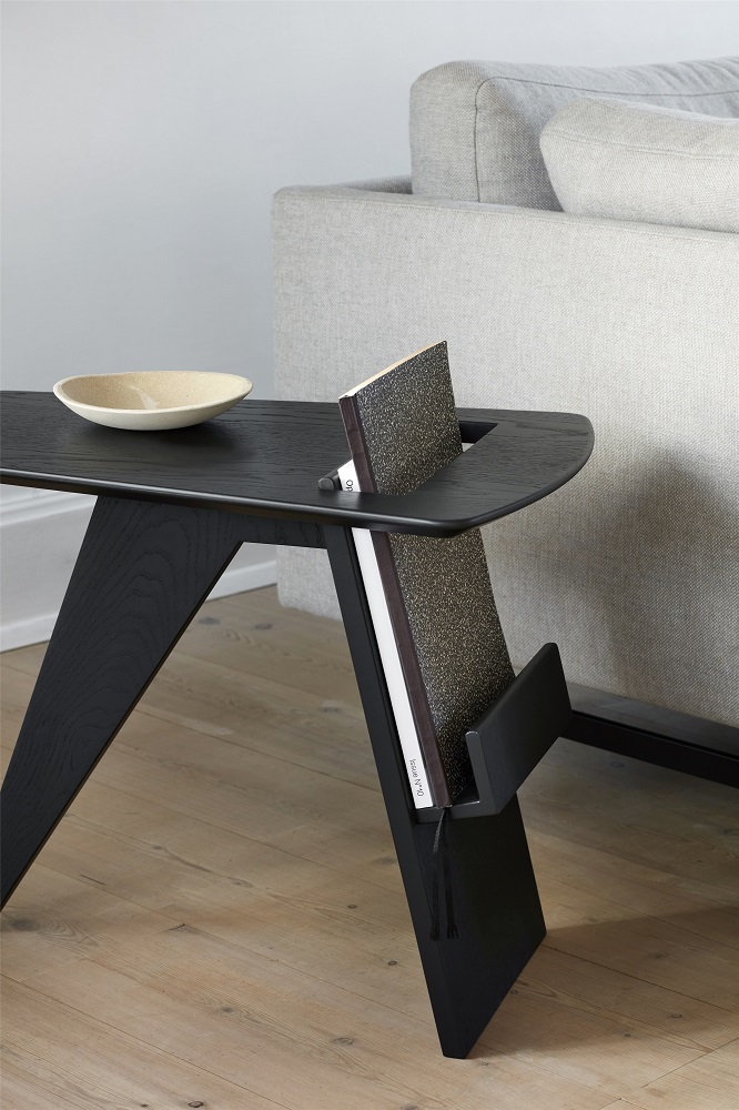 Magazine Sidobord Svartlackad ek -  Fredericia Furniture - 3