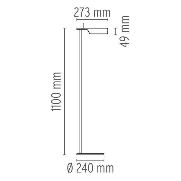 Tab F LED Floor lamp - 4