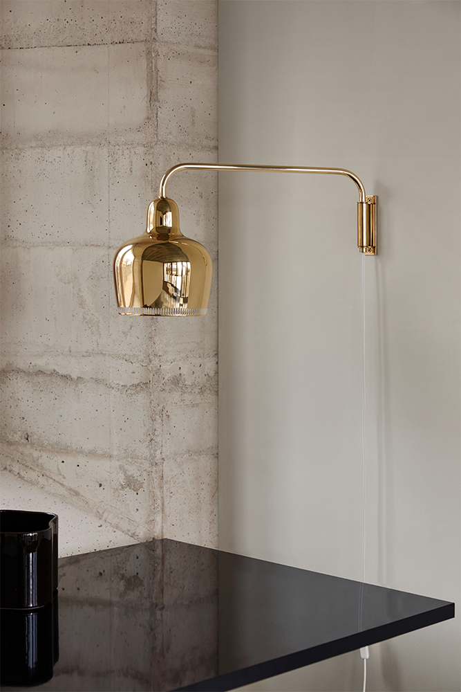 A330S "Golden Bell" Wall Lamp - Quickship - Artek - 2
