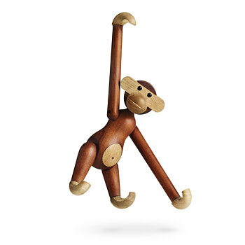 Apa Mini Träfigur (2 färger) - I lager