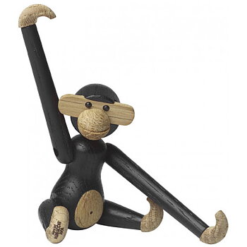 Apa Mini Träfigur (2 färger) - I lager