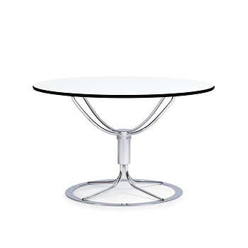 Jetson Table (white laminate) Mi 0686, 0687, 0688 - Bruno Mathsson