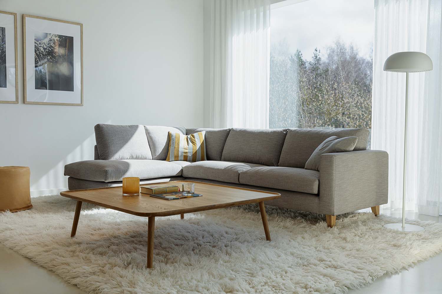 Impulse Corner sofa 240x185 cm set 5, (several choices) - Sits - 2