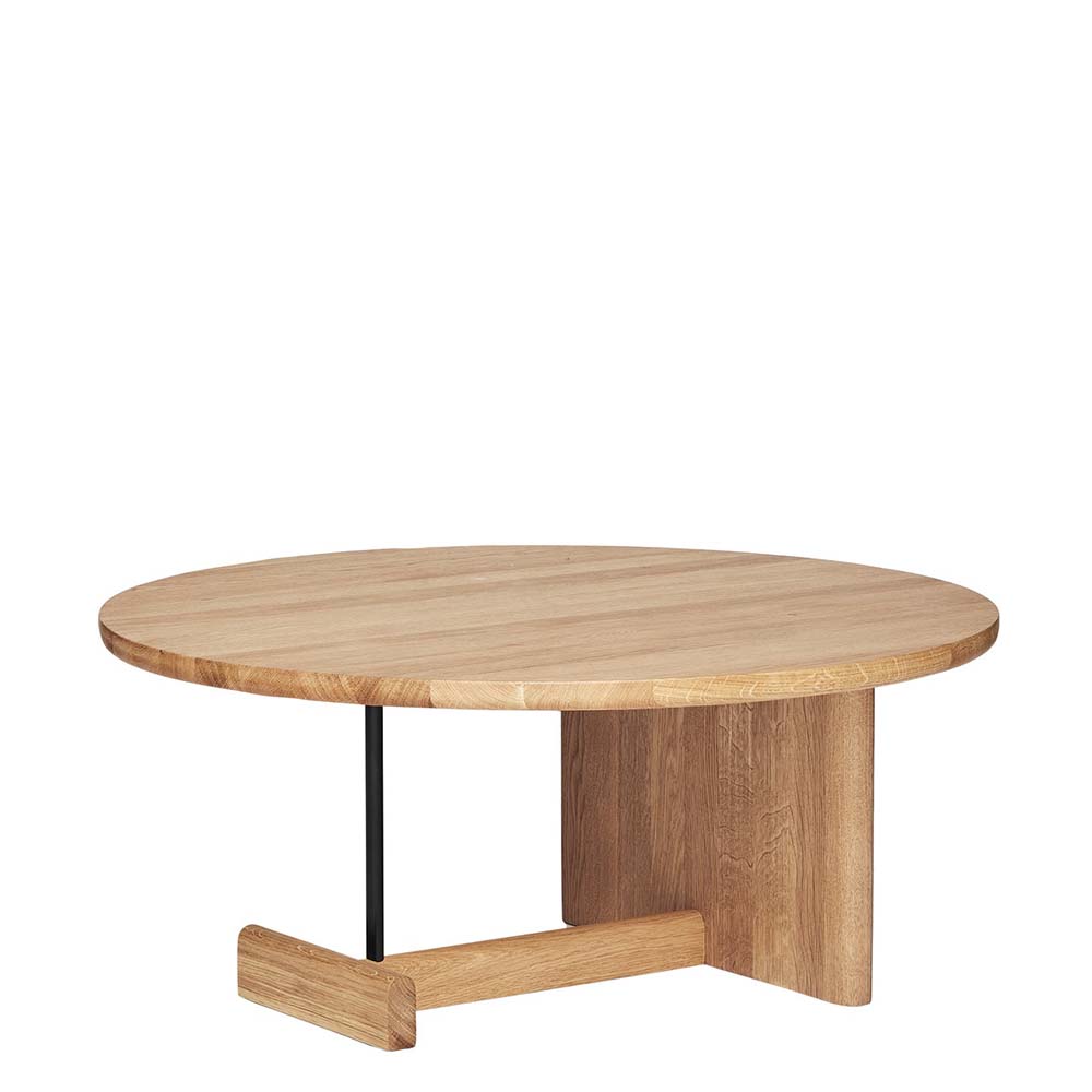 Koku Soffbord Ø80 (Ek) -Fogia