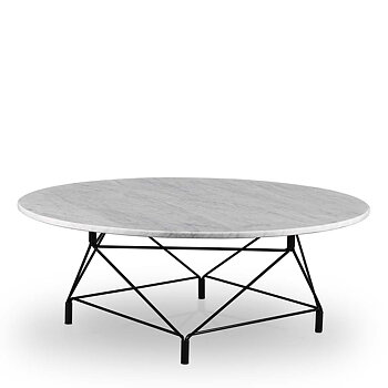Spider Coffe table Top Ø105 cm/Square Base (several choices) - Quickship - Package deal