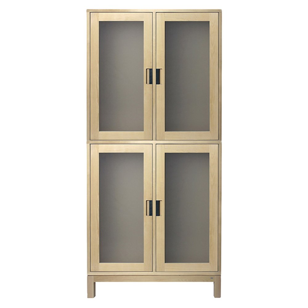 Roma Display cabinet high birch - G.A.D