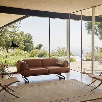 Inland AV23 Sofa 3-Seater 228 cm Noble Leather - Quickship