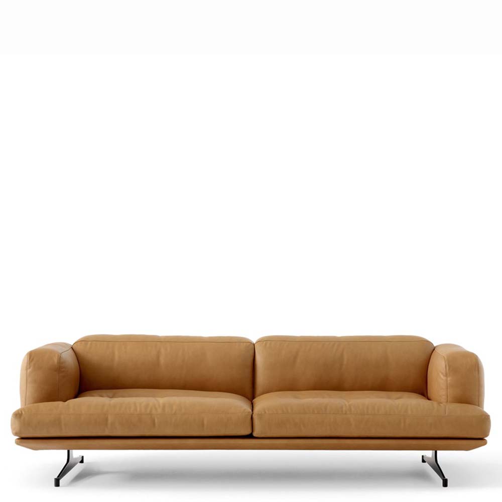 Inland AV23 Soffa 3-Sits 228 cm Noble Läder - Quickship