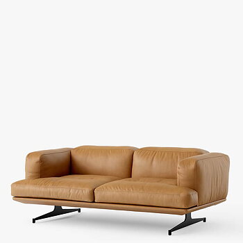 Inland AV22 Sofa 2-Seater Noble Leather 179 cm - & Tradition - Quickship