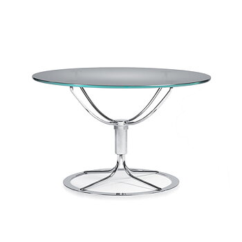 Jetson Table (Rasterized black glass) Mi 0686, 0697, 0688 - Bruno Mathsson