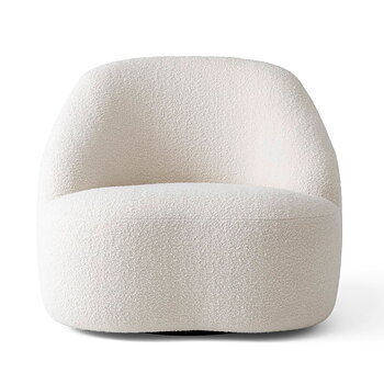 Margas LC2 Armchair Black swivel - & Tradition - Quickship