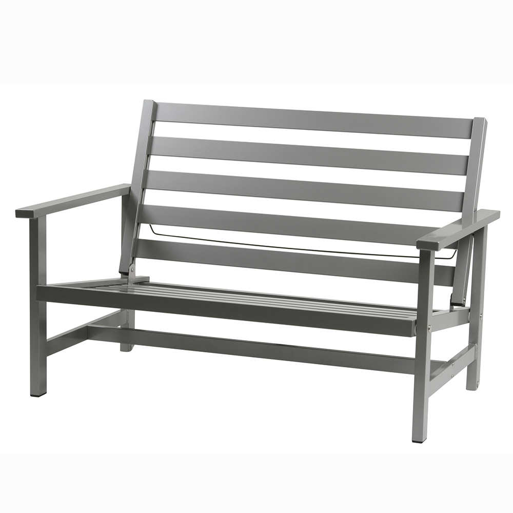 Sofa 2-seater Aluminium (several colors) - Fri Form - 6