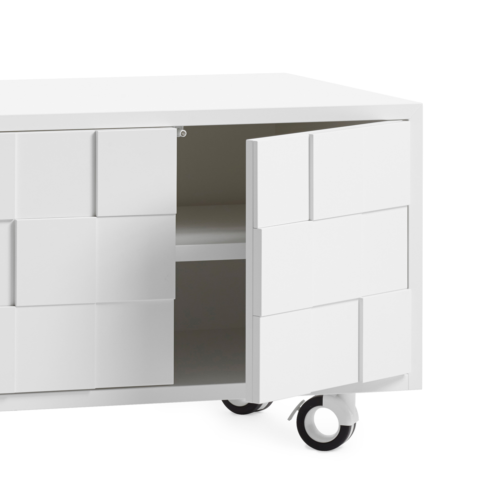 Collect 2010 Media storage sideboard with wheels - A2 - 4